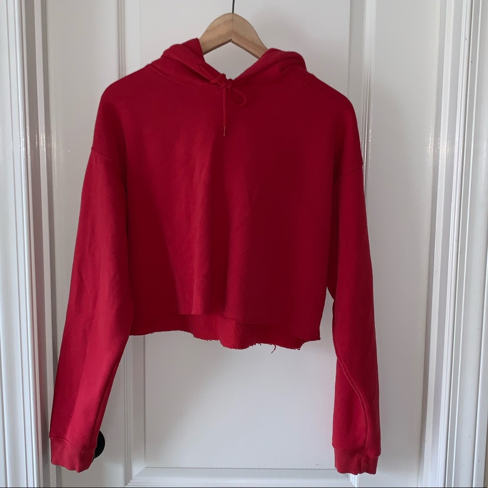 Out From Under Cropped Hoodie Sweatshirt